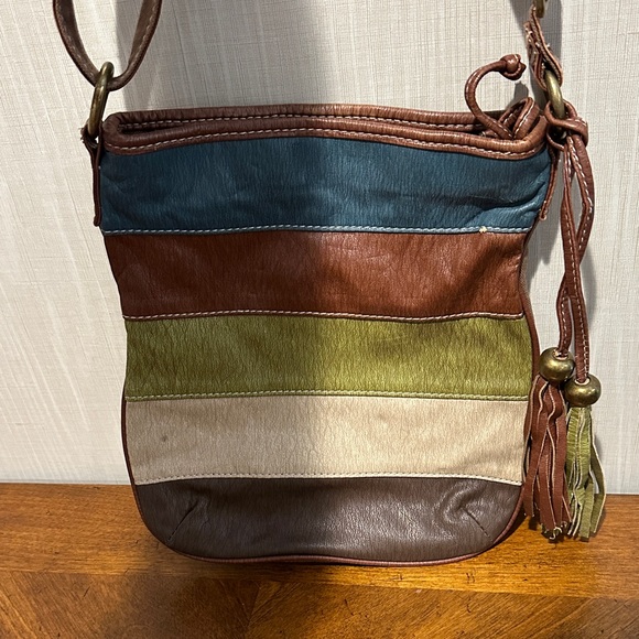 Handbags - Multicolor Leather Crossbody Bag